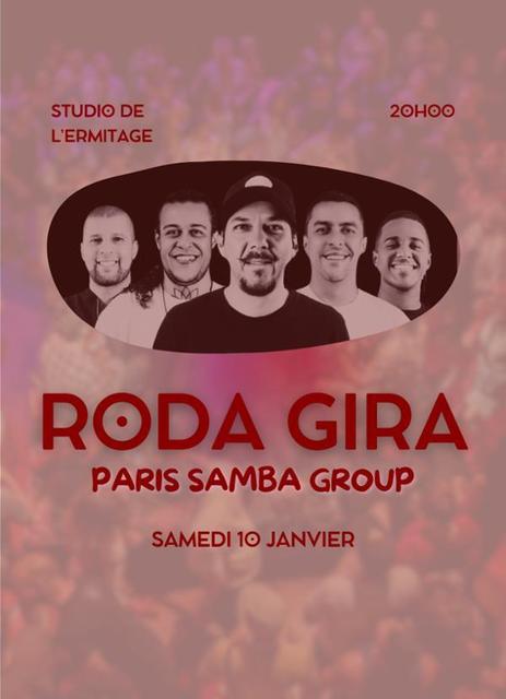 Big roda gira paris samba group 1