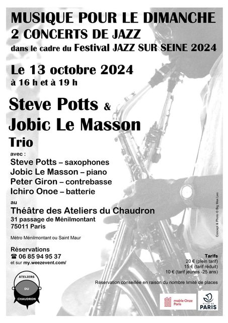 Big steve potts jobic le masson musique pour le dimanche 1