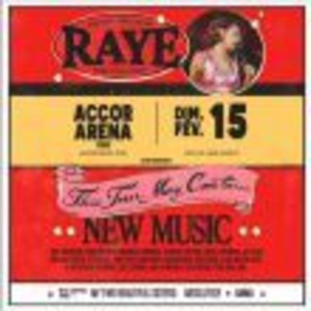 Big raye this tour may contain new music with special guests 1