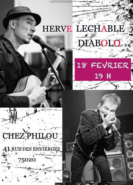 Big herve lechable diabolo concert chez philou 1