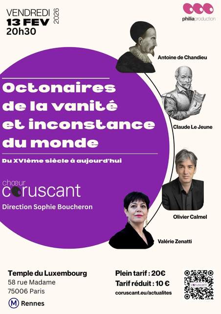 Big octonaires de la vanite et inconstance du monde 1
