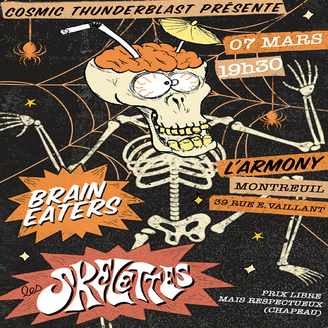 Big les skelettes brain eaters 1