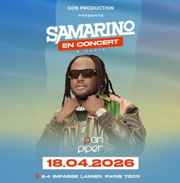 Big samarino l etoile de la nouvelle musique congolaise en concert au pan piper 1