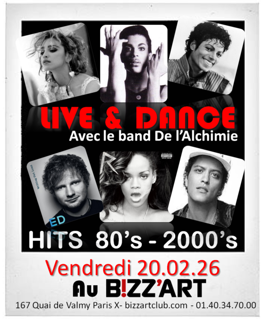 Big de l alchimie soiree live dance 80 s 2000 s 1