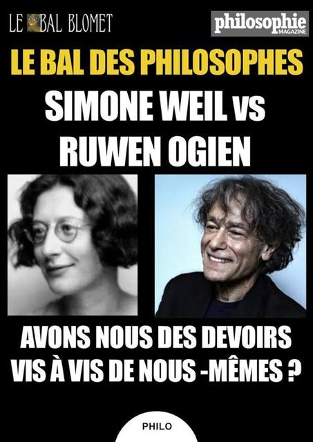 Big le bal des philosophes weil vs ogien 1