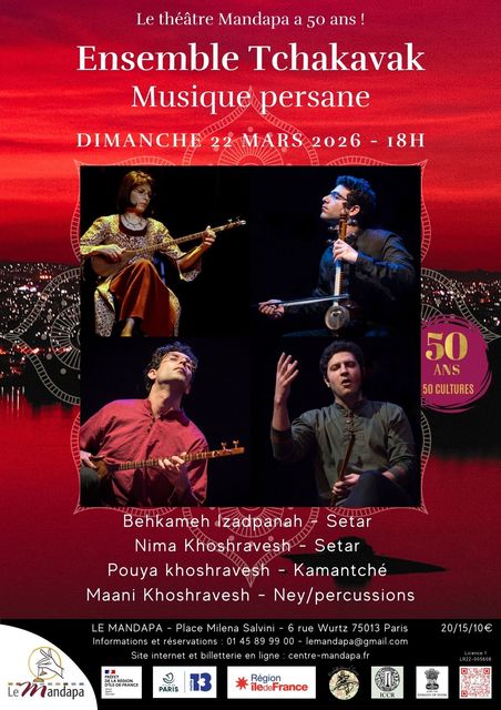 Big ensemble tchakavak musique persane 1
