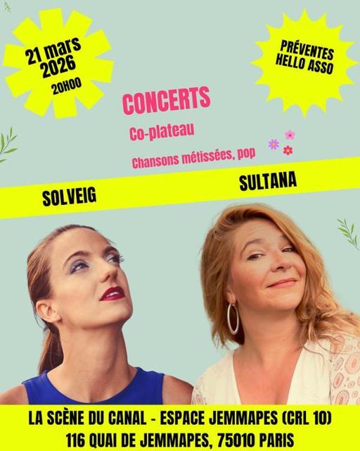 Big concerts solveig et sultana le voyage des sens 1