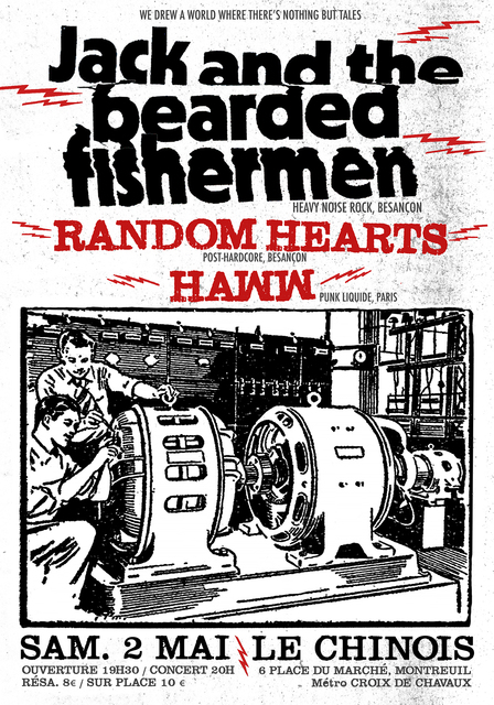 Big jack and the bearded fishermen random hearts en concert 1