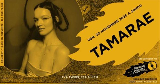 Tamarae en concert (côté Records)