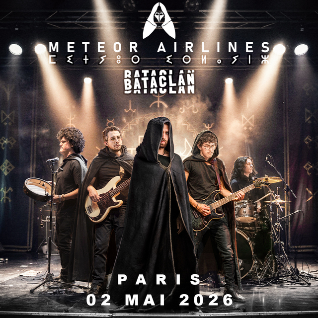 Big meteor airlines en concert au bataclan 1