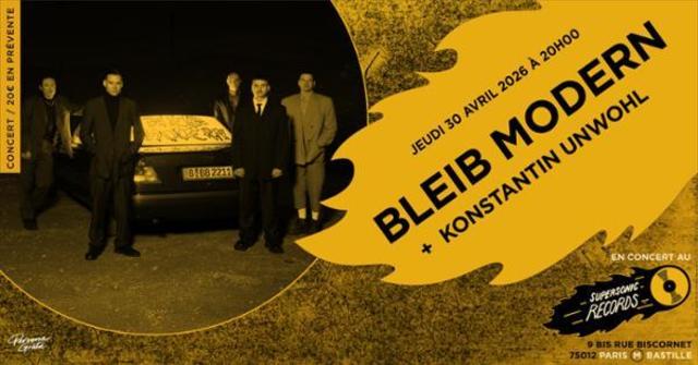 Big bleib modern konstantin unwohl en concert cote records 1