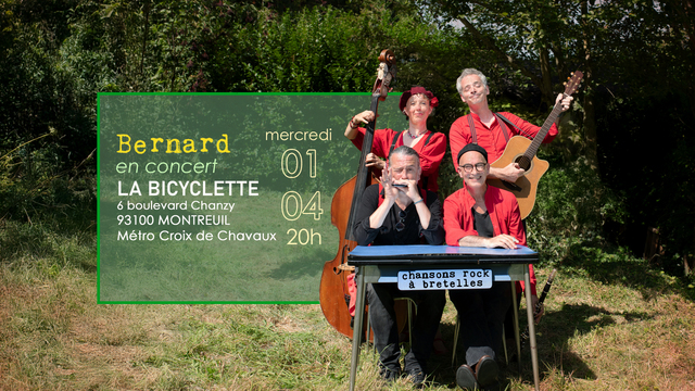 Big bernard a la bicyclette 1