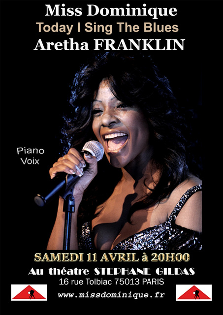 Big miss dominique tribute to the queen aretha franklin today i sing the blues 2