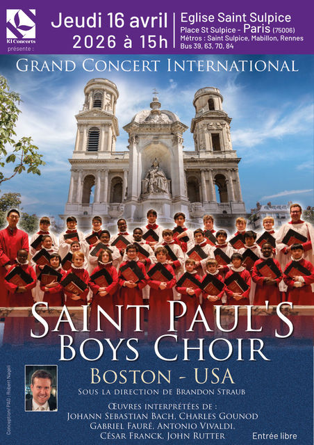 Big les voix celestes de harvard concert exceptionnel a saint sulpice 1