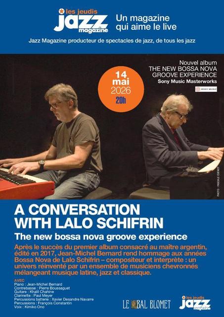 Big a conversation with lalo schifrin les concerts jazz magazine 1