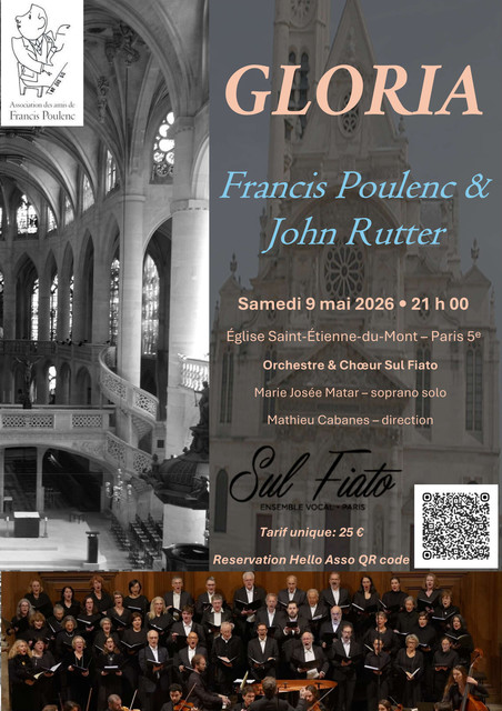 Big gloria de rutter et gloria de poulenc 1