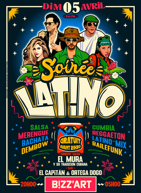Big soiree latino concert et clubbing 1