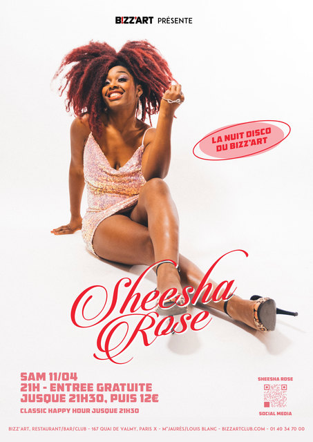 Big live sheesha rose la nuit disco du bizz art 1