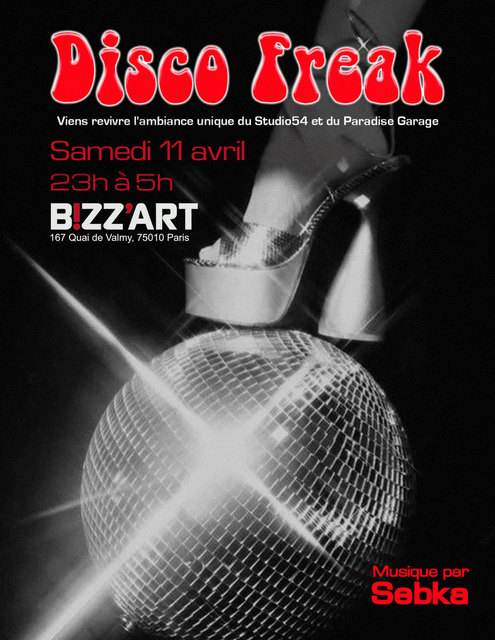 Big disco freak feat sebka la nuit disco du bizz art 1
