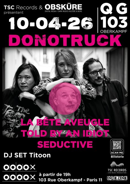 Big donotruck la bete aveugle told by an idot seductive dj titoon indezine radio libertiare 1
