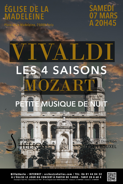 Les 4 Saisons de Vivaldi Intégrale / Petite Musique de Nuit de Mozart