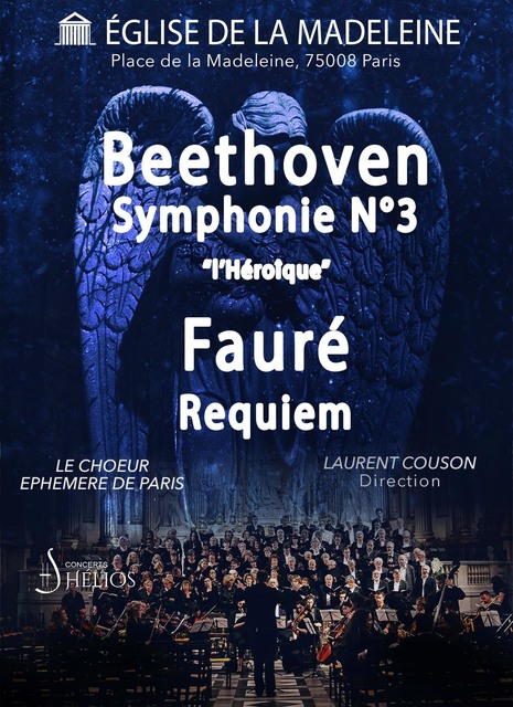 Requiem de Fauré, 3ème de Beethoven 