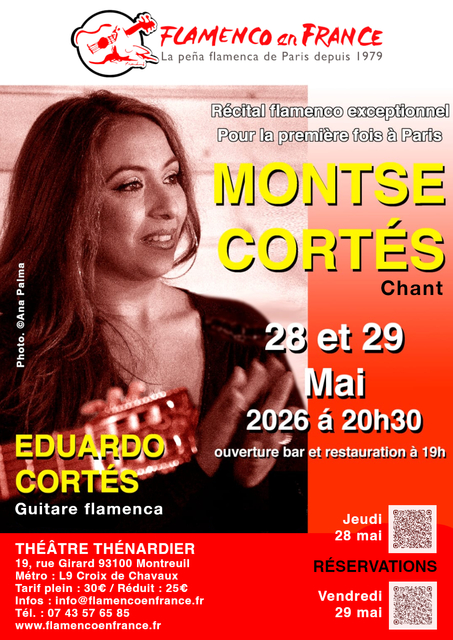 Big recital exceptionnel de chant flamenco avec montse cortes 1