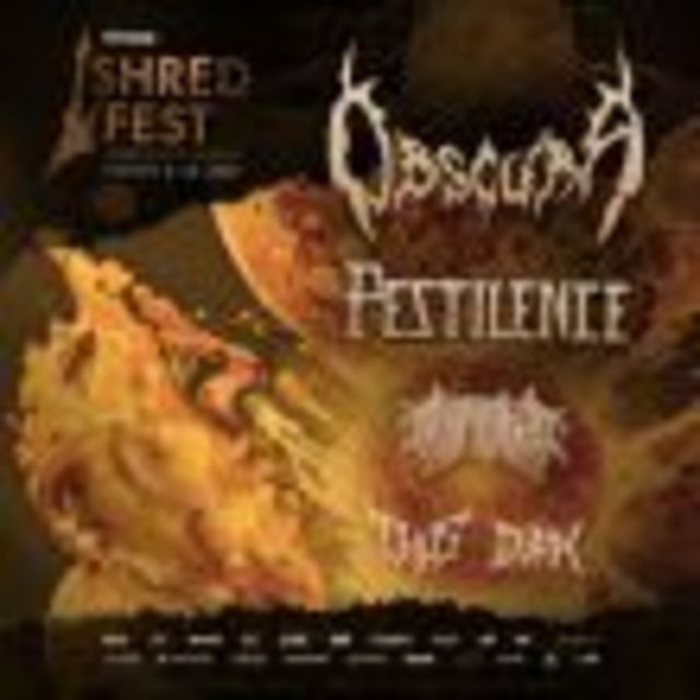 Shred Fest - Obscura + Pestilence + Cryptic Shift + Thus + Dvrk