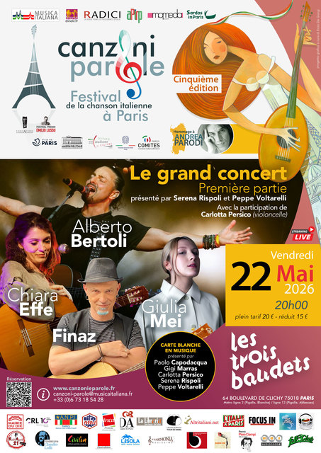 Big le grand concert premiere partie et carte blanche en musique festival canzoni parole 2026 1