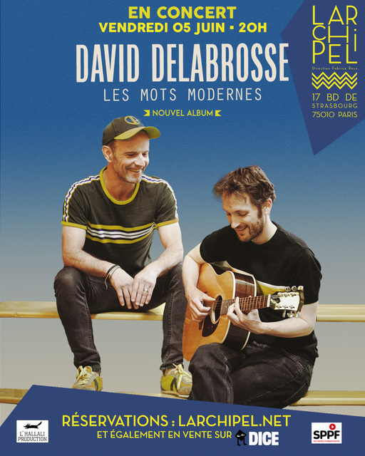 Big david delabrosse a l archipel a paris 1