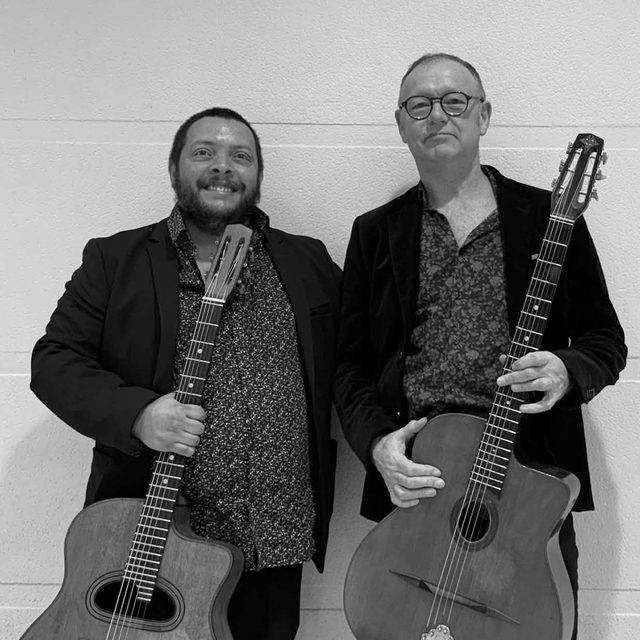 Nitcho Reinhardt et Christophe Lartilleux