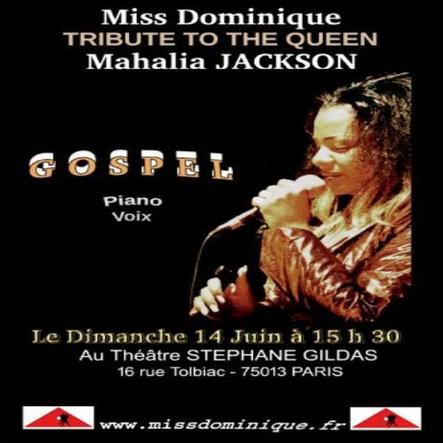 Big miss dominique tribute to the queen mahalia jackson gospel 1
