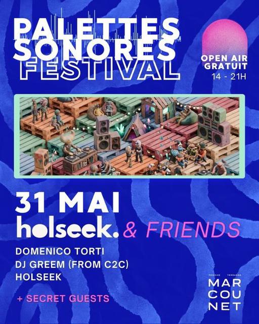 Big palettes sonores holseek friends 1