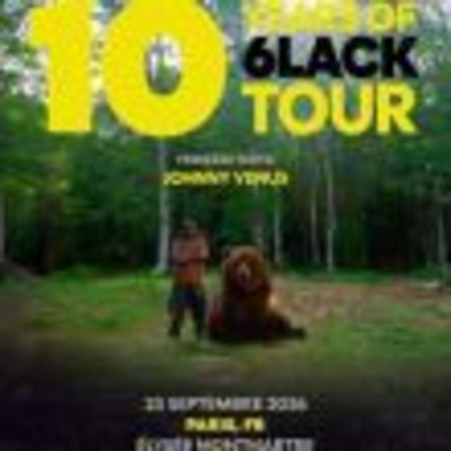 10 YEARS OF 6LACK TOUR