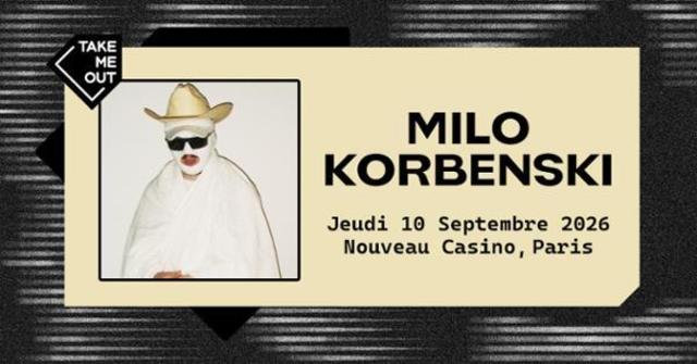 Take Me Out : Milo Korbenski en concert !