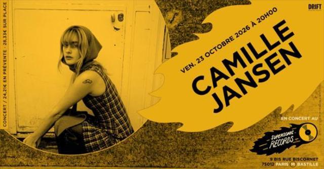 Camille Jansen en concert à Paris !