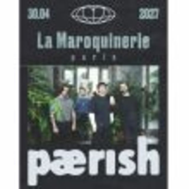 PAERISH - PARIS - 30/04/27