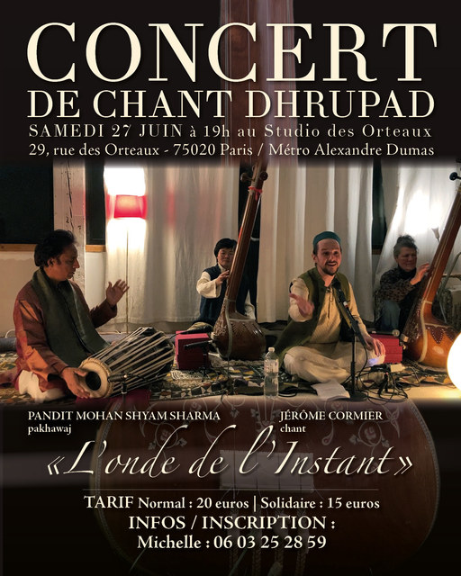 Big concert dhrupad jerome cormier pandit mohan shyam sharma 1