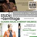Claudia Solal et Benoît Delbecq // Bruno Angelini