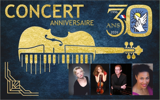 Concert anniversaire 30 ans AFMD Mémoire & Vigilance