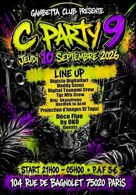 C Party 9 ! Underground Drum n bass !