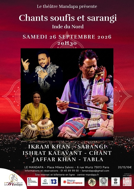 Chants soufis et sarangi - Inde du Nord 