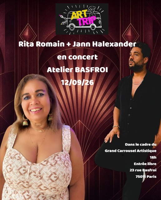 Rita Romain & Jann Halexander en concert | Francophonie au Grand Carrousel Artistique |