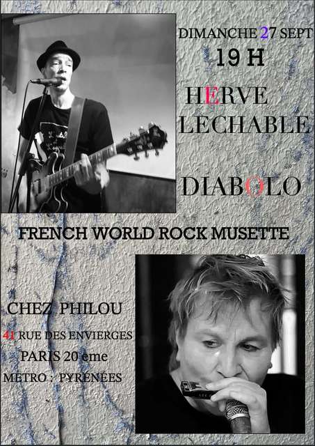 Hervé Lechâble - Diabolo - Concert Chez Philou