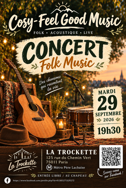 Cosy-Feel Good Music en Live Concert!