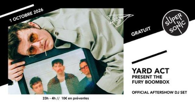 Yard Act present The Fury Boombox // Official Aftershow DJ Set