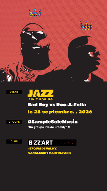 Live Bad Boy vs Roc-A-Fella en live & soirée Old to the New