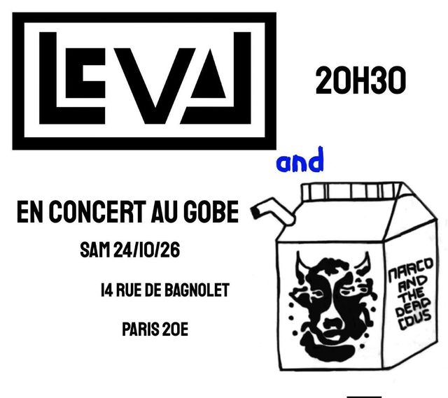 LE VALet Marco and the dead cows  au Gobe (paris 20eme)