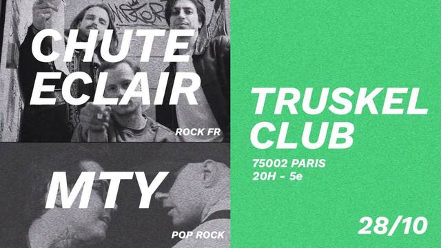 Chute Éclair en concert avec MTY