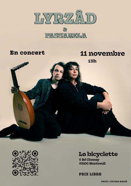 Concert duo LYRZÂD + duo Passarela